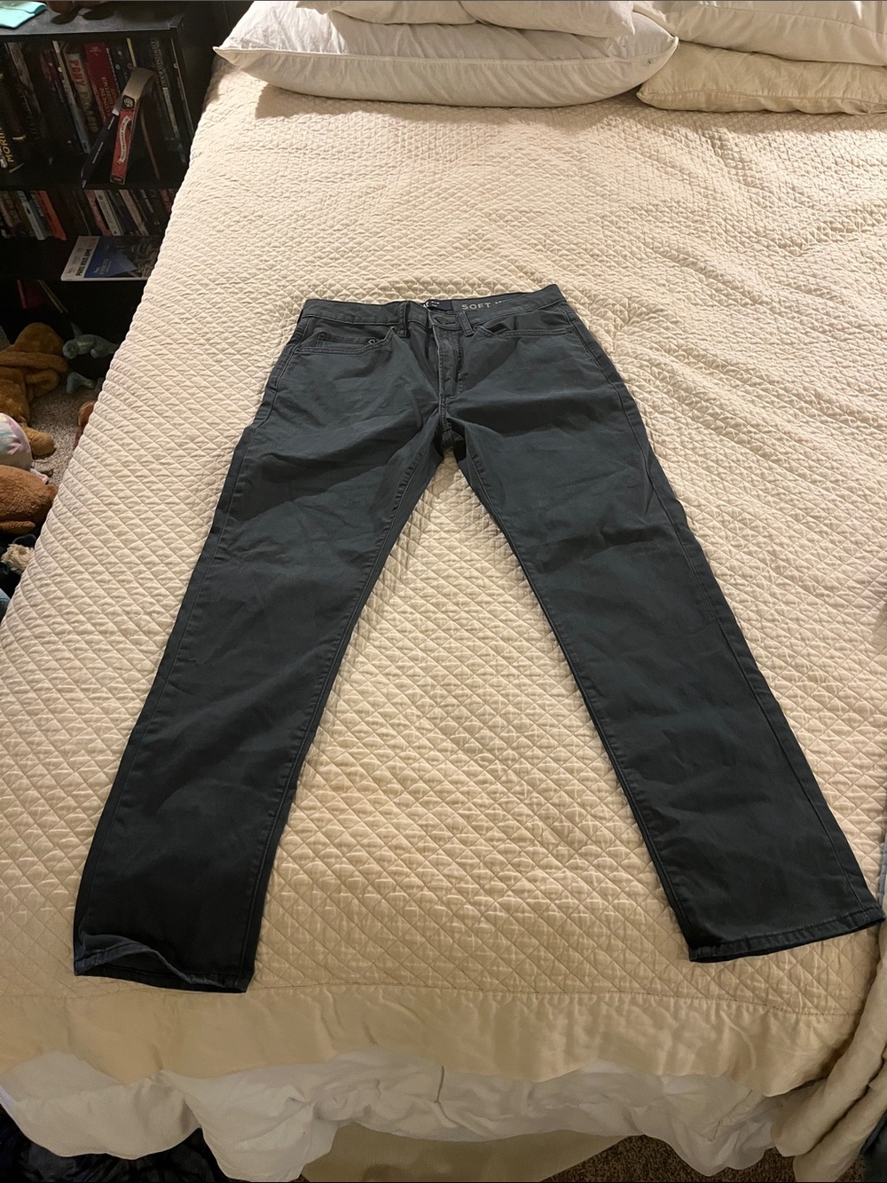GAP Men's Charcoal Slim Straight Jeans